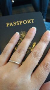 Wearing a wedding ring as a woman traveler